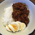 Dえりんご's cooksnap of when they made フライパン1つで茄子の本格キーマカレー.