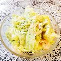 うさぎ姫っこ's cooksnap of when they made 香ばしい～海老とポテトの炒めマヨサラダ.