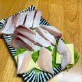 ルぴあ's cooksnap of when they made 簡単おつまみ＊大葉とチーズとお刺身と＊.