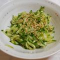 NAGANO久留米's cooksnap of when they made あと一品！キュウリだけの中華風サラダ.