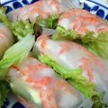 し〜〜ちゃん's cooksnap of when they made アボエビチーズな生春巻き♪.