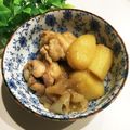 なつき☆ミ's cooksnap of when they made 鶏の手羽元とじゃがいもの甘辛煮＊.