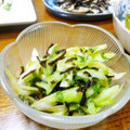 B子chan's cooksnap of when they made セロリと青シソと塩昆布の浅漬け風サラダ.