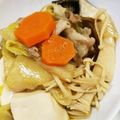 ささらんらん's cooksnap of when they made 牛肉 白菜の すき焼き風 鍋♪.