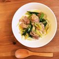 ＊ＡＫＯＲＩ＊'s cooksnap of when they made レンジで簡単。鶏もも肉の長ネギ塩ダレ蒸し.