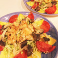 ふわふわわん's cooksnap of when they made メカジキのさいころステーキ♪サラダ仕立て.