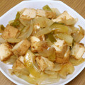 gemini67's cooksnap of when they made 厚揚げと玉ねぎピーマンの梅炒め.