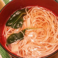 クックOS7J2R☆'s cooksnap of when they made ちょっとそうめん◎のお吸い物.