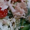 クック瞳's cooksnap of when they made キュウリたっぷりサラダ.