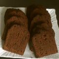 スタイリッシュママ's cooksnap of when they made 材料4つ！HMで濃厚チョコケーキ.