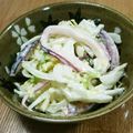 YuzuKizu's cooksnap of when they made 白菜とゆでイカのサラダ.