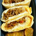 誠子©'s cooksnap of when they made マルちゃん焼きそばde オムそば風卵焼き.