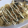 ななえ先生's cooksnap of when they made 高菜と納豆と梅のめんつゆマヨパスタ.