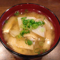 cho♡'s cooksnap of when they made かぶと油揚げの味噌汁.