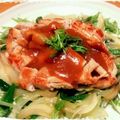 クック漣ちゃん's cooksnap of when they made 鶏肉の甘みそ照り焼き♪.