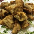 ぱち君's cooksnap of when they made 揚げたてうまうま‼インドのおやつ☆サモサ.