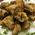 ぱち君's cooksnap of when they made 揚げたてうまうま‼インドのおやつ☆サモサ.