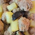 桜舞い散る頃's cooksnap of when they made 味染み大根と肉団子の煮物♪.