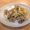 ちはるき27's cooksnap of when they made とろとろ白菜あんかけ豚丼.