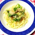 riramuhffy's cooksnap of when they made ツナと水菜の和風パスタ.