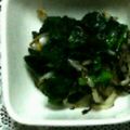 ma___111's cooksnap of when they made 冬の小鉢＠ほうれん草ともやしの海苔佃和え.