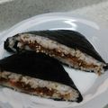 クックJCYQ3D☆'s cooksnap of when they made 大人気！おにぎらず☆焼肉×きんぴら.