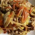 kisanta's cooksnap of when they made 白菜入り肉野菜炒め。.