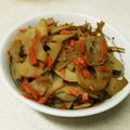 おさるの親子's cooksnap of when they made れんこんとじゃがいものカレー炒め.