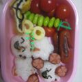 ベーグルドーナツ２２'s cooksnap of when they made 弁当華やぐハートの玉子焼き★写真付き★.