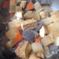 〜tinr～'s cooksnap of when they made ストウブで大根小芋厚揚げの炊いたん.