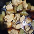 o0oあやかo0o's cooksnap of when they made 大根とろ〜り♡鶏肉のニンニク甘辛煮♡.