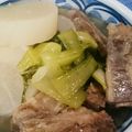cattail312's cooksnap of when they made 簡単に料亭の味！スペアリブと大根の煮物☆.
