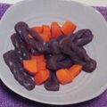 shokonta's cooksnap of when they made 人参とこんにゃくの最速煮物.