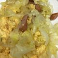 クック8HC8EM☆'s cooksnap of when they made 超簡単❣キャベツとウインナーの塩炒め.