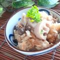 薄荷パン's cooksnap of when they made 醤油麹deれんこんと豚肉の炊き込みご飯.