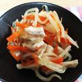 さぃたん's cooksnap of when they made 鶏むね肉ともやしのスイートチリ和え.