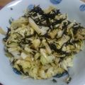 まいめる0720's cooksnap of when they made キャベツとひじきの柚子胡椒あえ。.