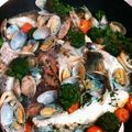 たにたーに's cooksnap of when they made 切り身魚で手軽に美味しい♡アクアパッツァ.