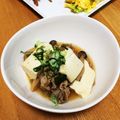 KSKGC's cooksnap of when they made きのこたっぷり♪肉豆腐.
