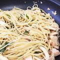 うえ乃's cooksnap of when they made ツナと大葉の和風パスタ♪.