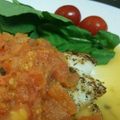 めかにか's cooksnap of when they made 白身魚の米粉ソテー*さっぱりトマトソース.