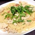 えりえりえりす's cooksnap of when they made 鶏肉と梅干しの簡単パスタ.