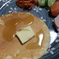 なななぁにつくろ♪'s cooksnap of when they made ふわふわしっとり我が家の決定版パンケーキ.