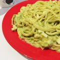 おむむん's cooksnap of when they made * アボカドと半熟卵の春色パスタ *.