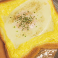＊まぐ's cooksnap of when they made 簡単目玉焼きトースト.