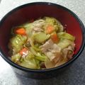 ちょこくんlove's cooksnap of when they made 鍋の残り材料で！創味シャンタンの八宝菜風.