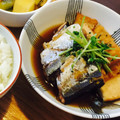 えななのや's cooksnap of when they made 簡単麺つゆで♪さんまの煮付け♪ごぼう添.