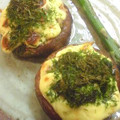 sonop's cooksnap of when they made 焼き椎茸❤マヨ青海苔.