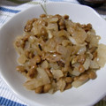 新米うーやん's cooksnap of when they made 甘ーい☆炒めたまねぎ(新たまねぎ)納豆.