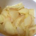 7world's cooksnap of when they made 簡単☆ココナッツオイルdeホット林檎.